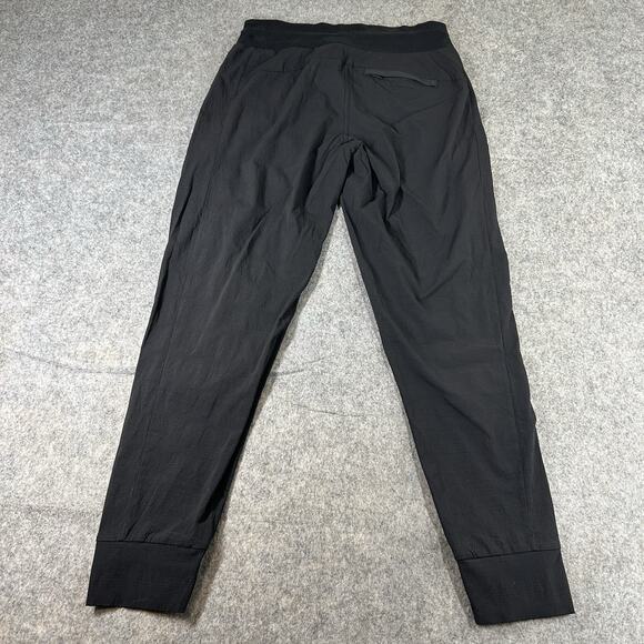Athleta Pants Womens 0 Black Trekkie North Jogger Nylon Drawstring Zip Pockets - Picture 9 of 9